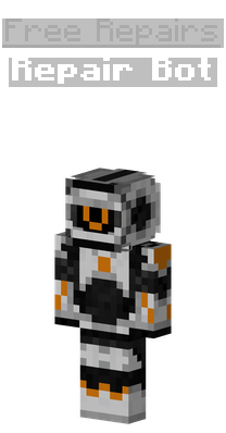 Repair Bot NPC at spawn